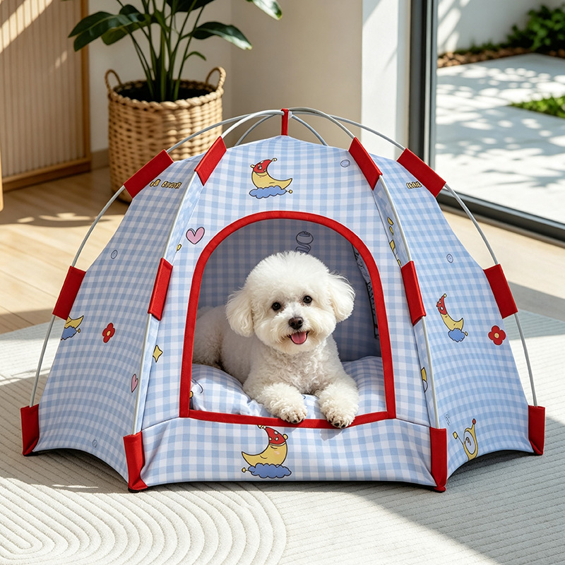 Outdoor Camping Dog Bed - Tenda para cães e cama para