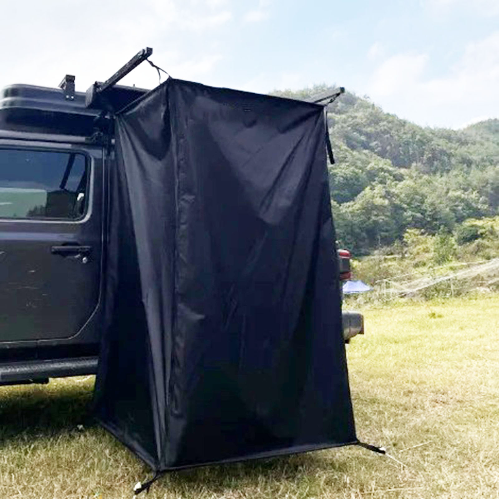 Barraca de chuveiro lateral pa - Outdoor Camping Van Tent avaliação e preço