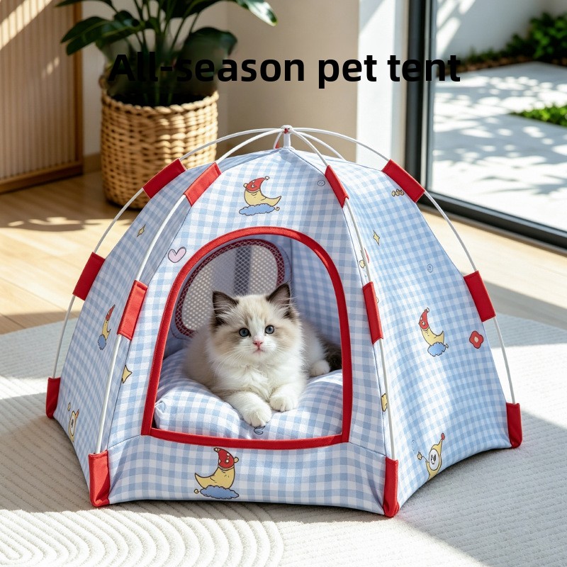 Tenda para cães e cama para ga - Outdoor Camping Dog Bed avaliação e preço