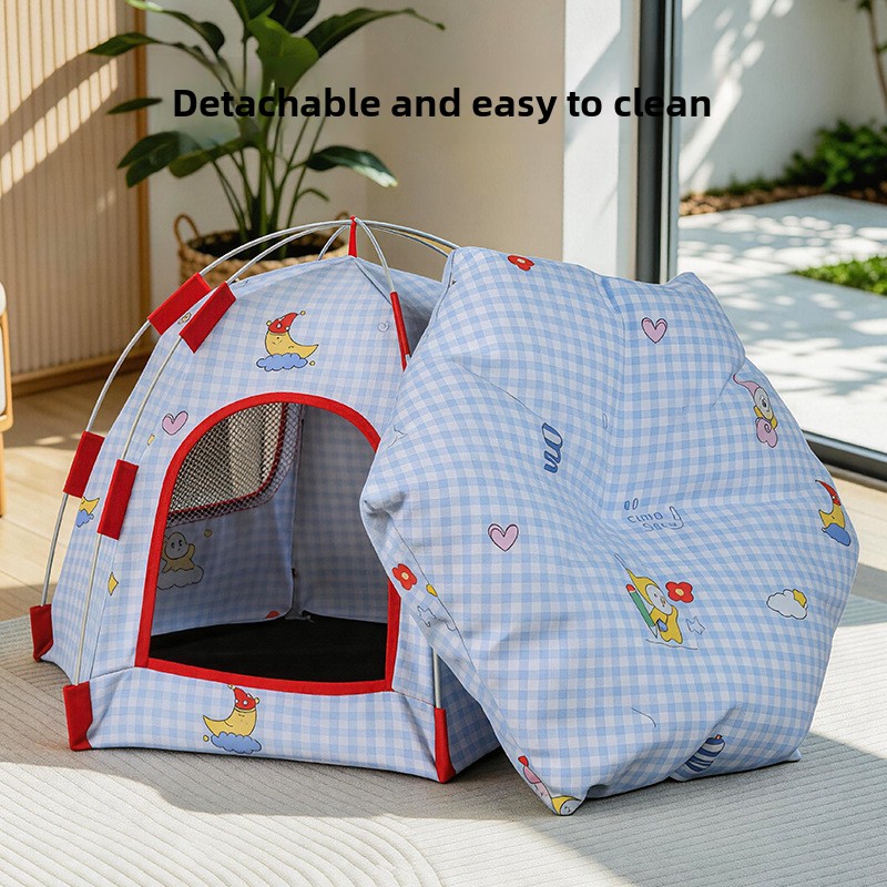 Tenda para cães e cama para ga - Outdoor Camping Dog Bed avaliação e preço